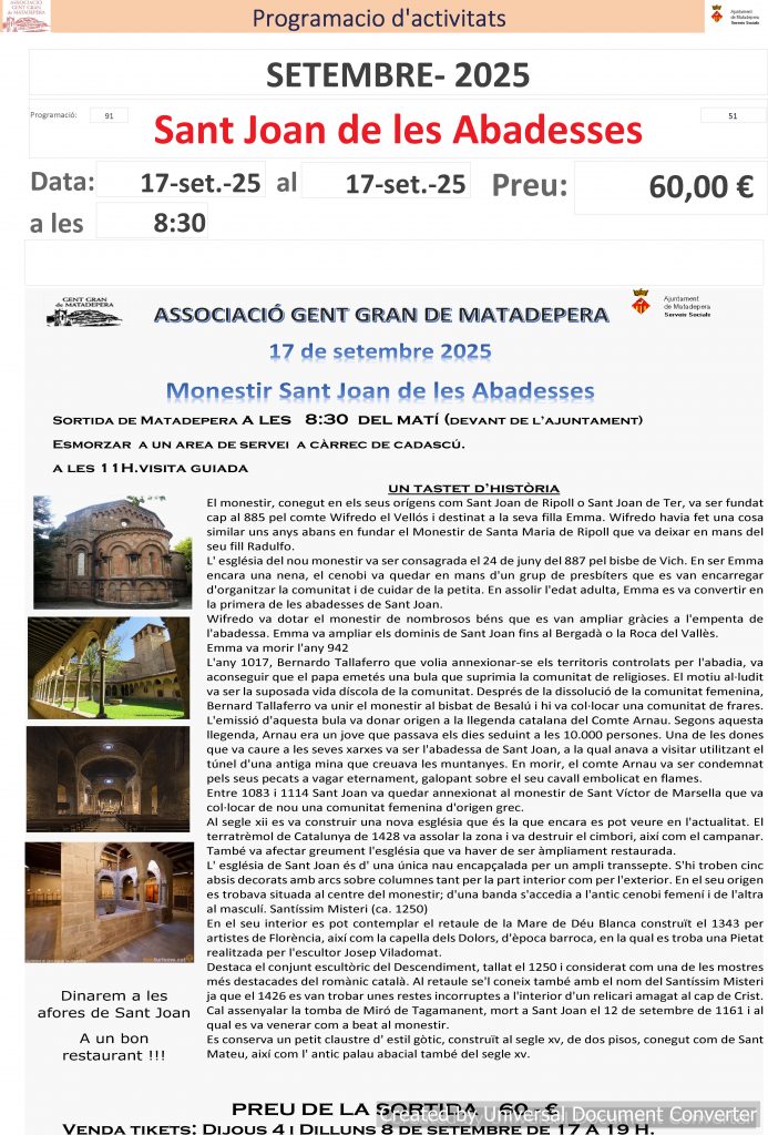 Sant Joan de les Abadesses